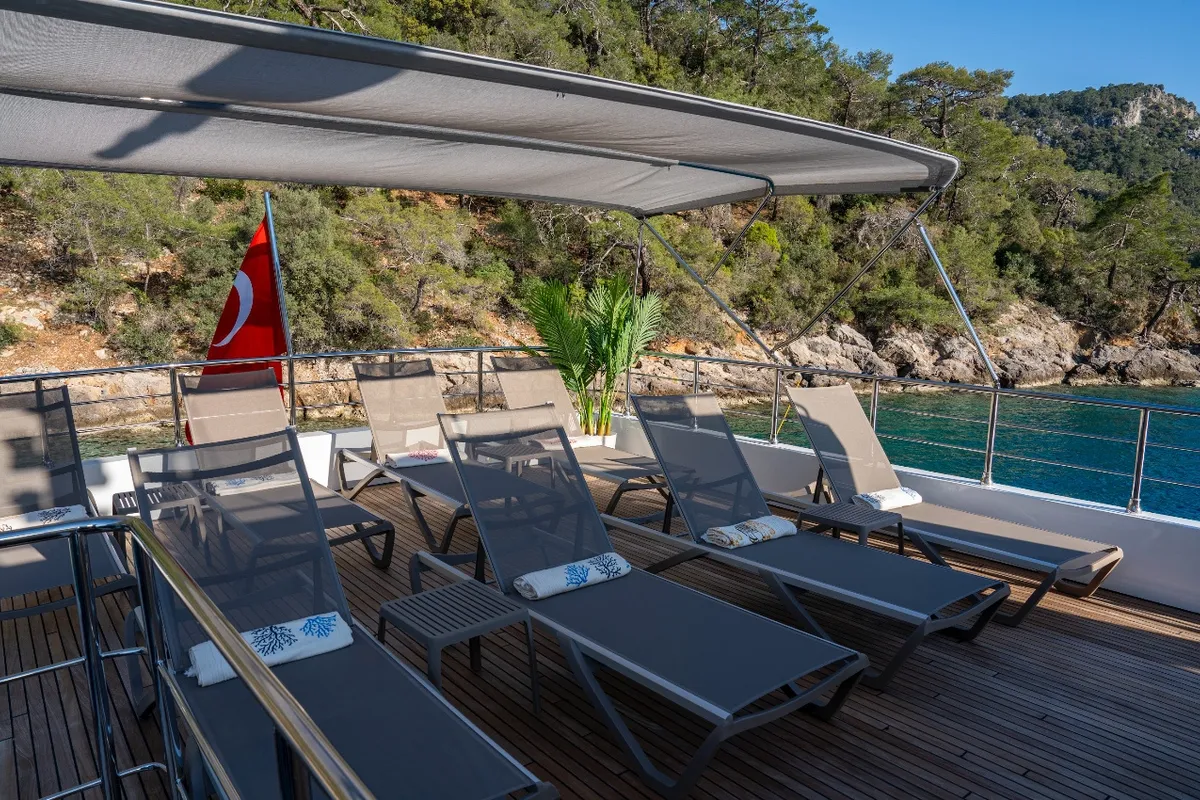 Lila Trawler, a Motoryacht motor yacht at Fethiye, Turkey