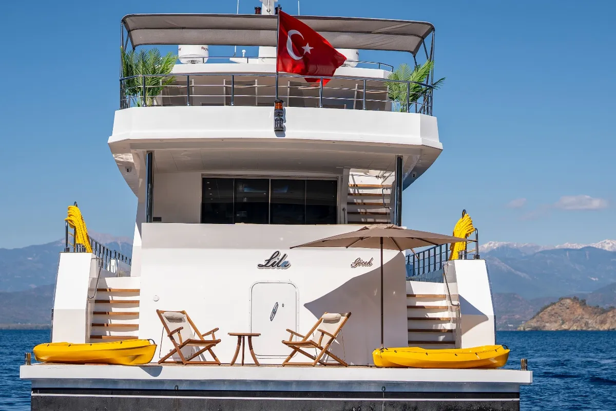 Lila Trawler, a Motoryacht motor yacht at Fethiye, Turkey