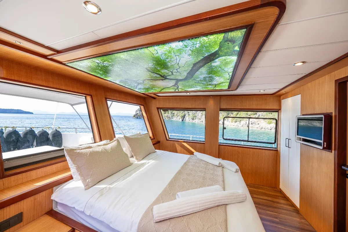 Lila Trawler, a Motoryacht motor yacht at Fethiye, Turkey