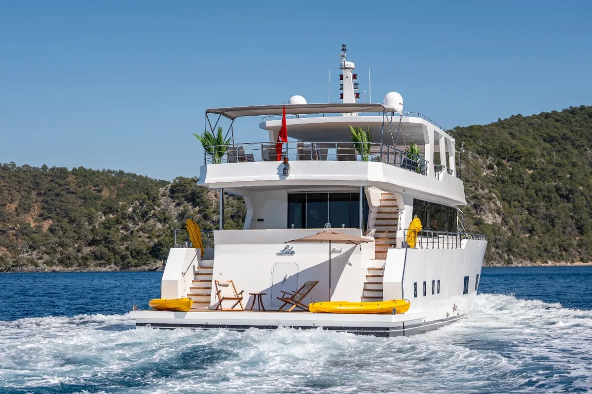 Lila Trawler, a Motoryacht motor yacht at Fethiye, Turkey