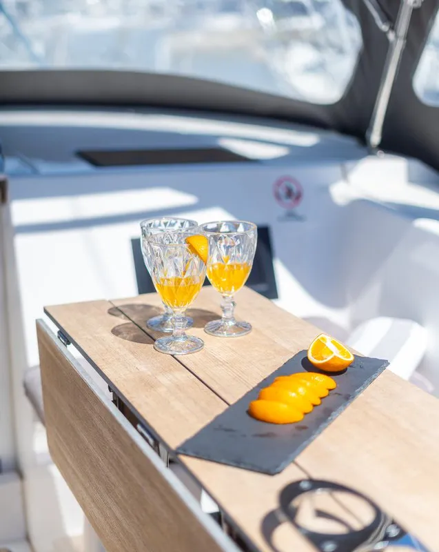 Aria, a Bavaria C45 Style sailboat at Pula, Croatia