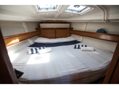 Cabin on My Lady, a Jeanneau Sun Odyssey 45 sailboat at Grad Rijeka, Croatia