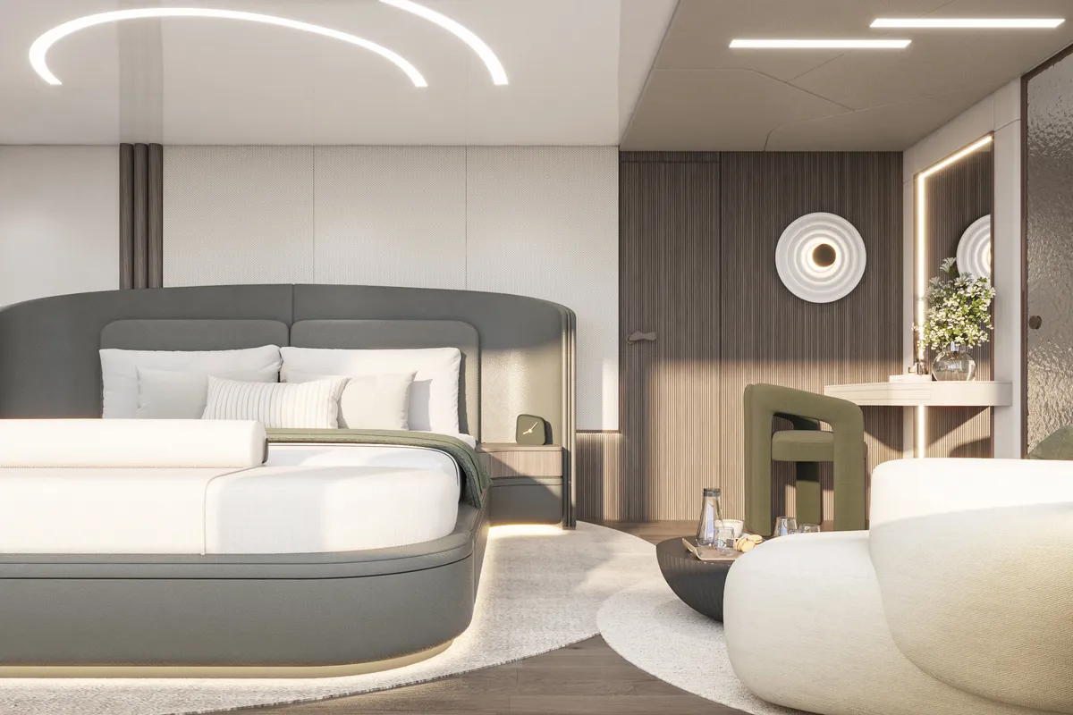Cabin on Bello, a Gulet Luxury Motor Yacht motor yacht at Split, Croatia
