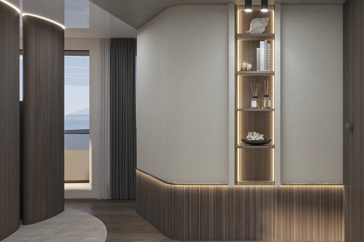 Salon of Bello, a Gulet Luxury Motor Yacht motor yacht at Split, Croatia