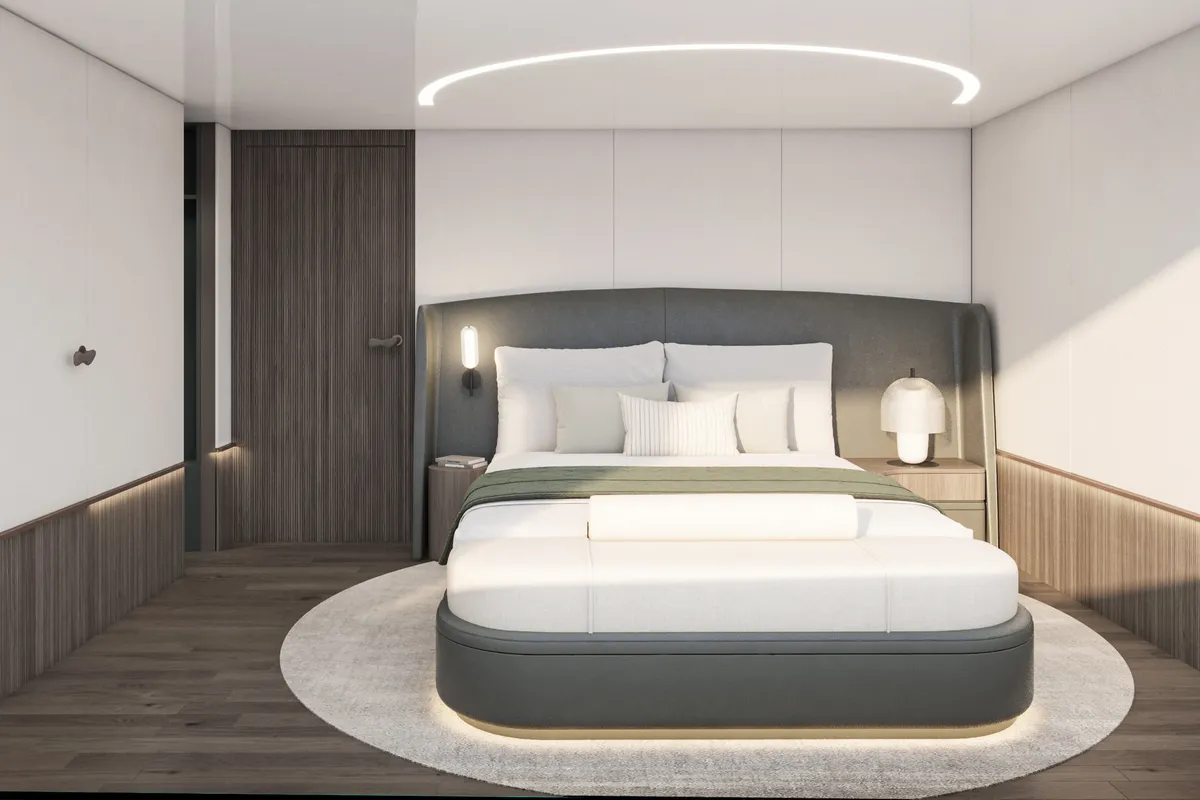 Cabin on Bello, a Gulet Luxury Motor Yacht motor yacht at Split, Croatia