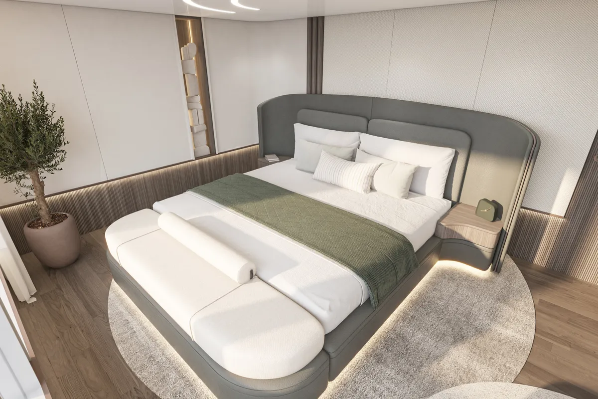Cabin on Bello, a Gulet Luxury Motor Yacht motor yacht at Split, Croatia