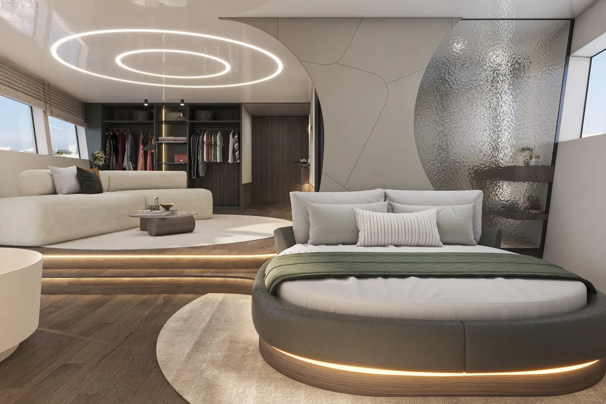 Cabin on Bello, a Gulet Luxury Motor Yacht motor yacht at Split, Croatia