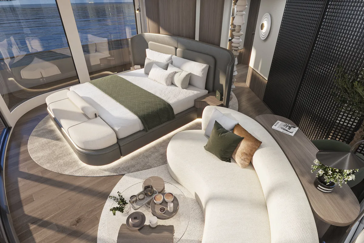 Cabin on Bello, a Gulet Luxury Motor Yacht motor yacht at Split, Croatia