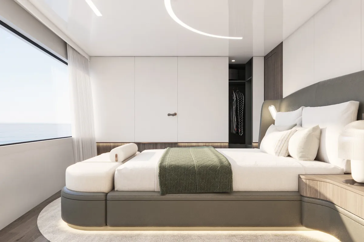 Cabin on Bello, a Gulet Luxury Motor Yacht motor yacht at Split, Croatia