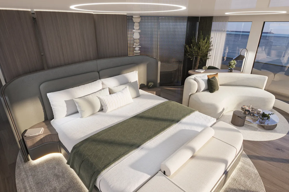Cabin on Bello, a Gulet Luxury Motor Yacht motor yacht at Split, Croatia