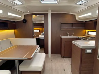 Salon of Magic, a Beneteau Oceanis 40.1 sailboat at Grad Biograd na Moru, Croatia