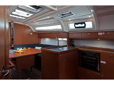 Galley of ADRIA NINA, a Bavaria Cruiser 37 sailboat at Split, Croatia