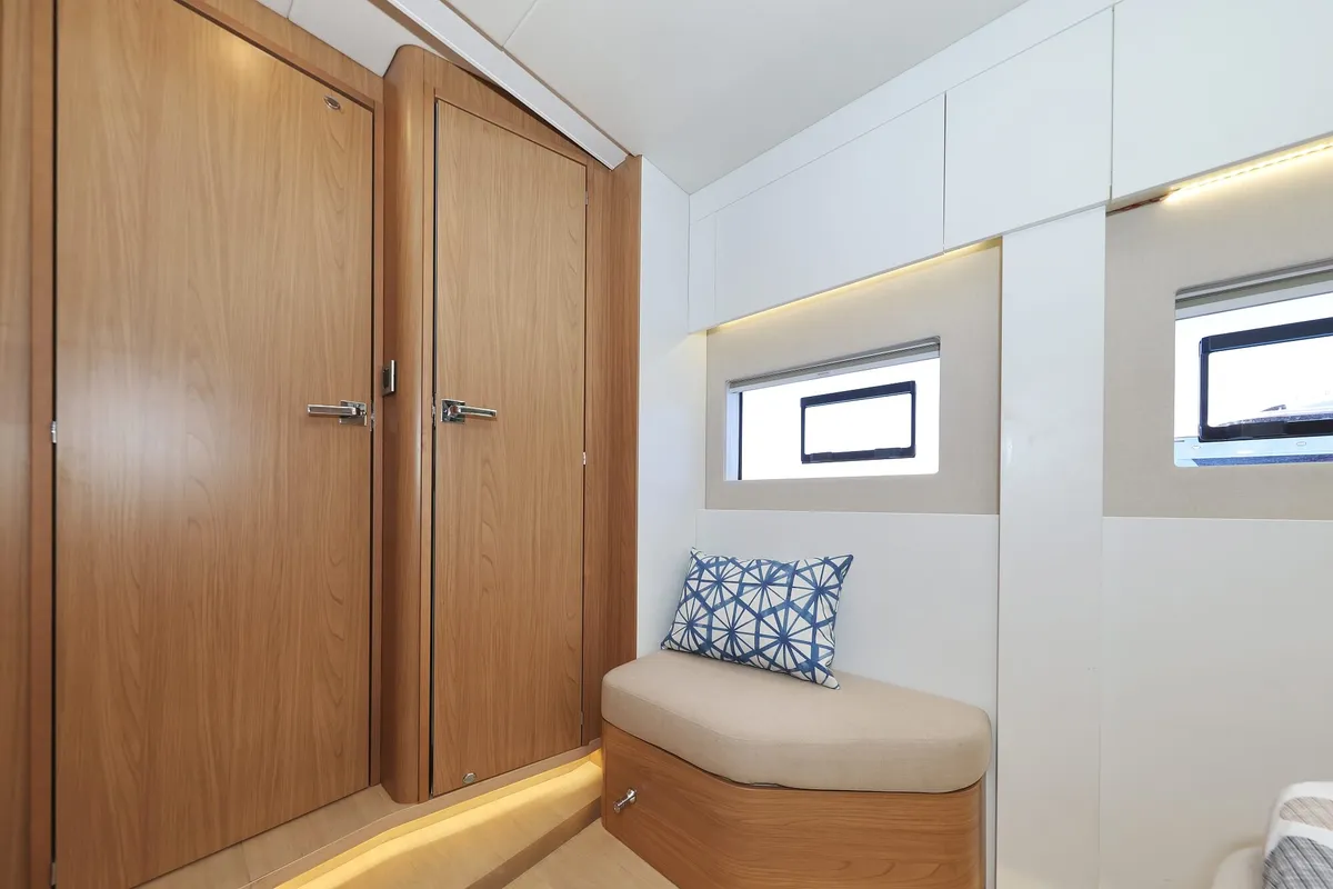 Cabin on Voilà, a Bali 5.2 catamaran at Grad Kaštela, Croatia