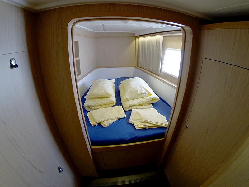 Cabin on Bob Cat, a Lagoon 39 catamaran at Grad Šibenik, Croatia
