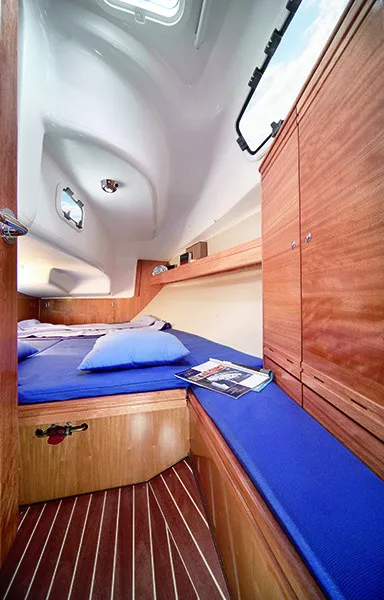 Ro-lu, a Bavaria 39 Cruiser sailboat at Tribunj, Croatia
