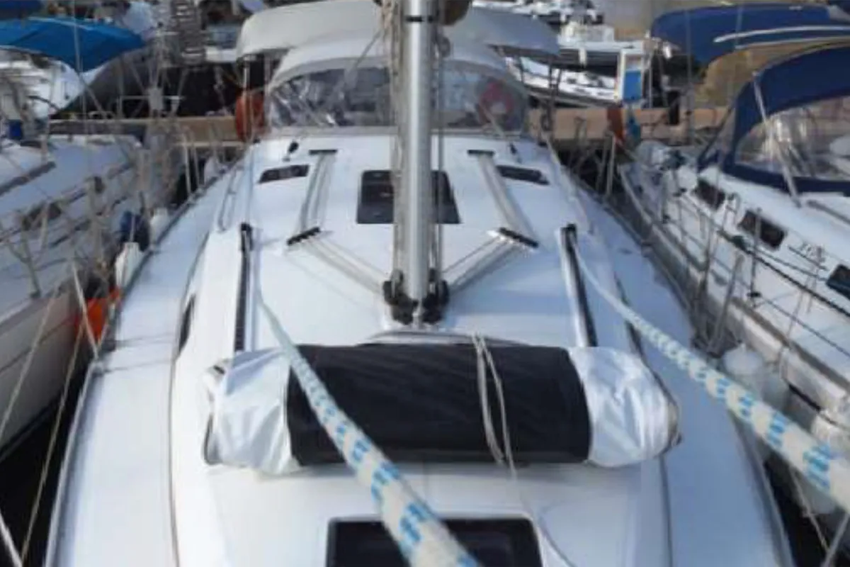 KIWI, a Bavaria Cruiser 36 sailboat at Kalkara, Malta