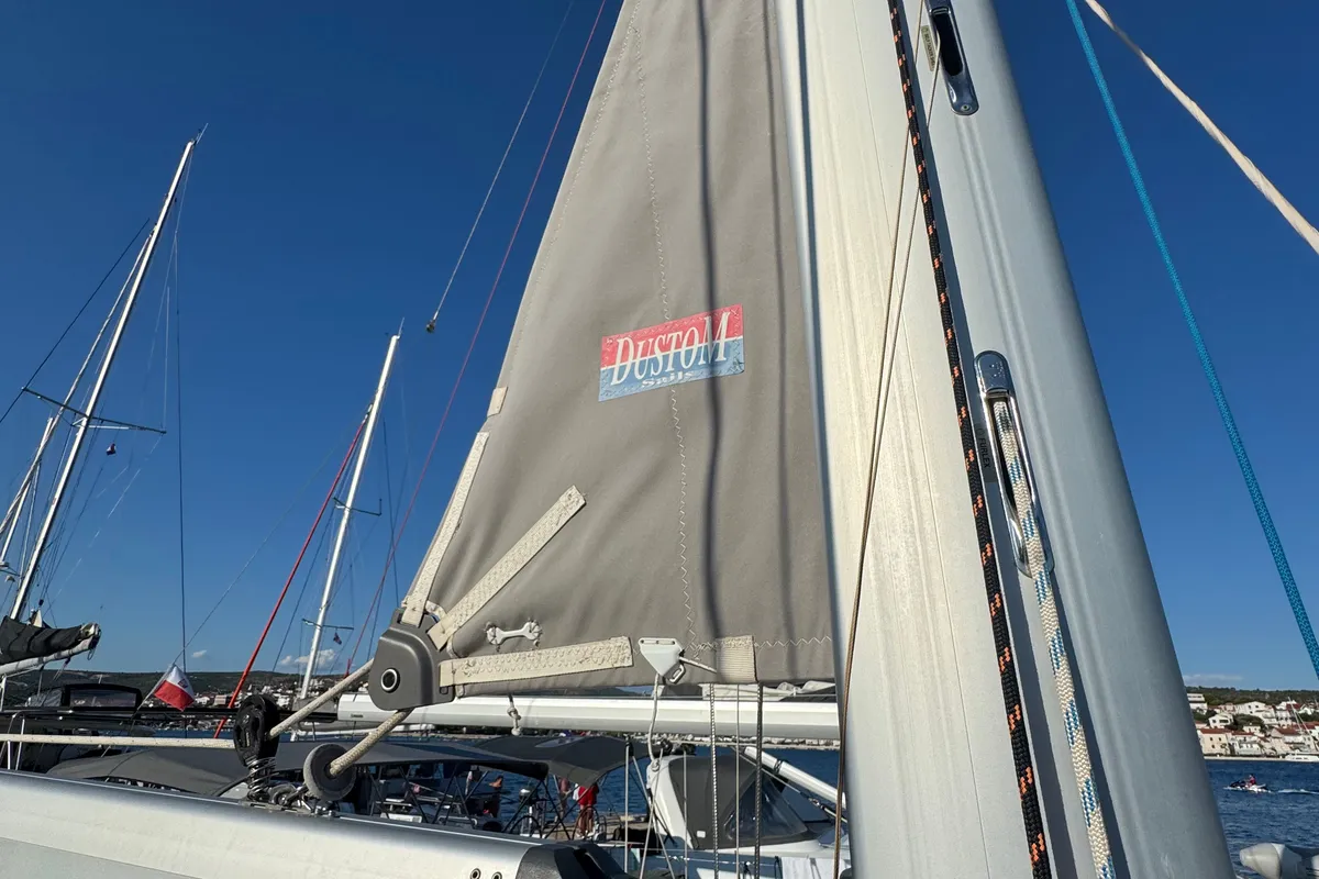 Team Adventure, a Delphia 47 sailboat at Općina Rogoznica, Croatia