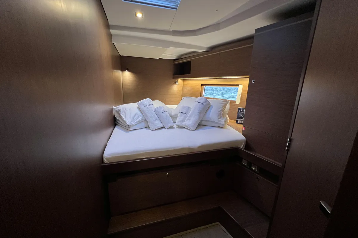 Galley of Panda II, a Beneteau Oceanis 51.1 sailboat at Grad Pula, Croatia