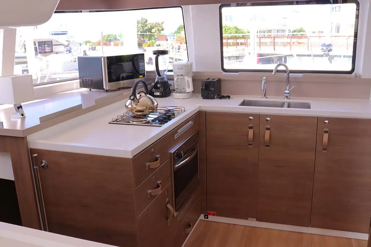Stellar, a Bali 4.4 catamaran at Road Town, British Virgin Islands
