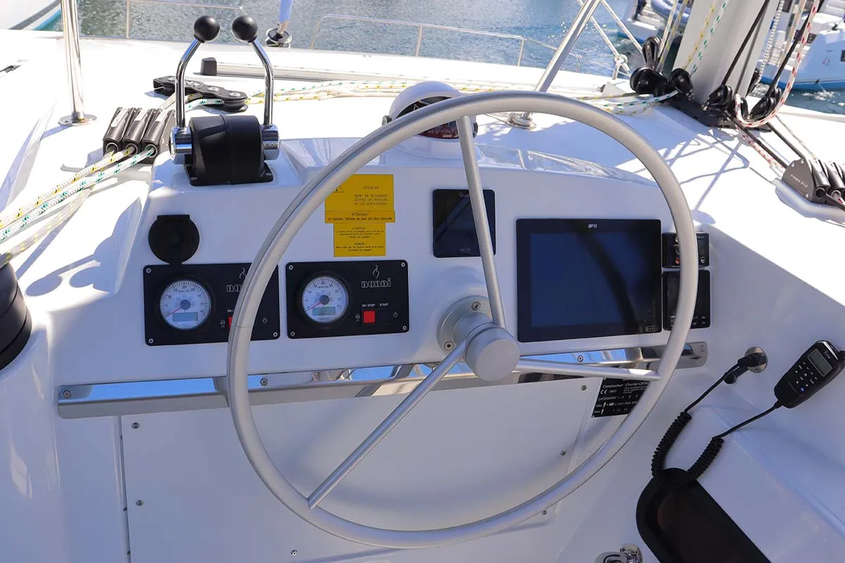 Stellar, a Bali 4.4 catamaran at Road Town, British Virgin Islands