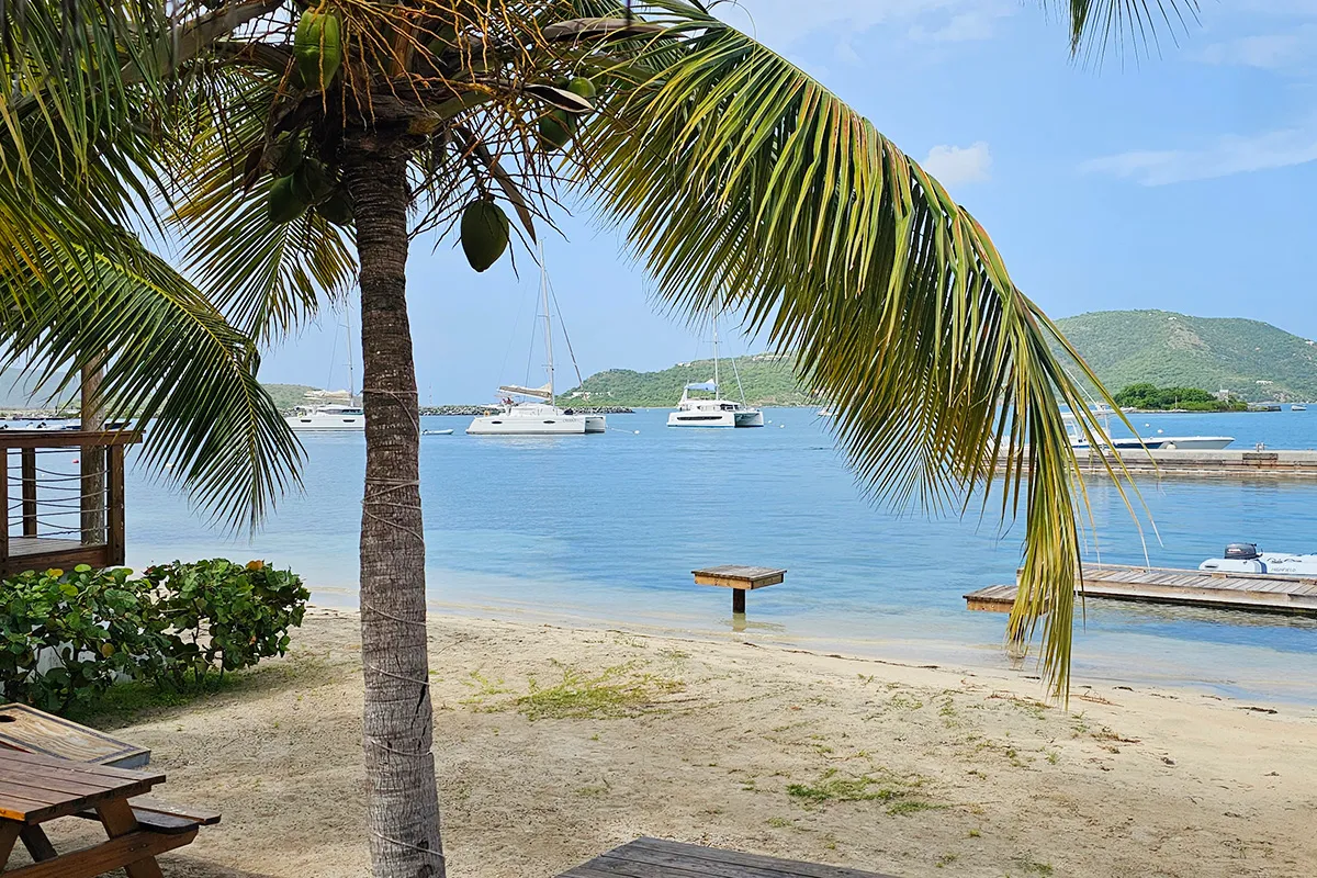 Stellar, a Bali 4.4 catamaran at Road Town, British Virgin Islands