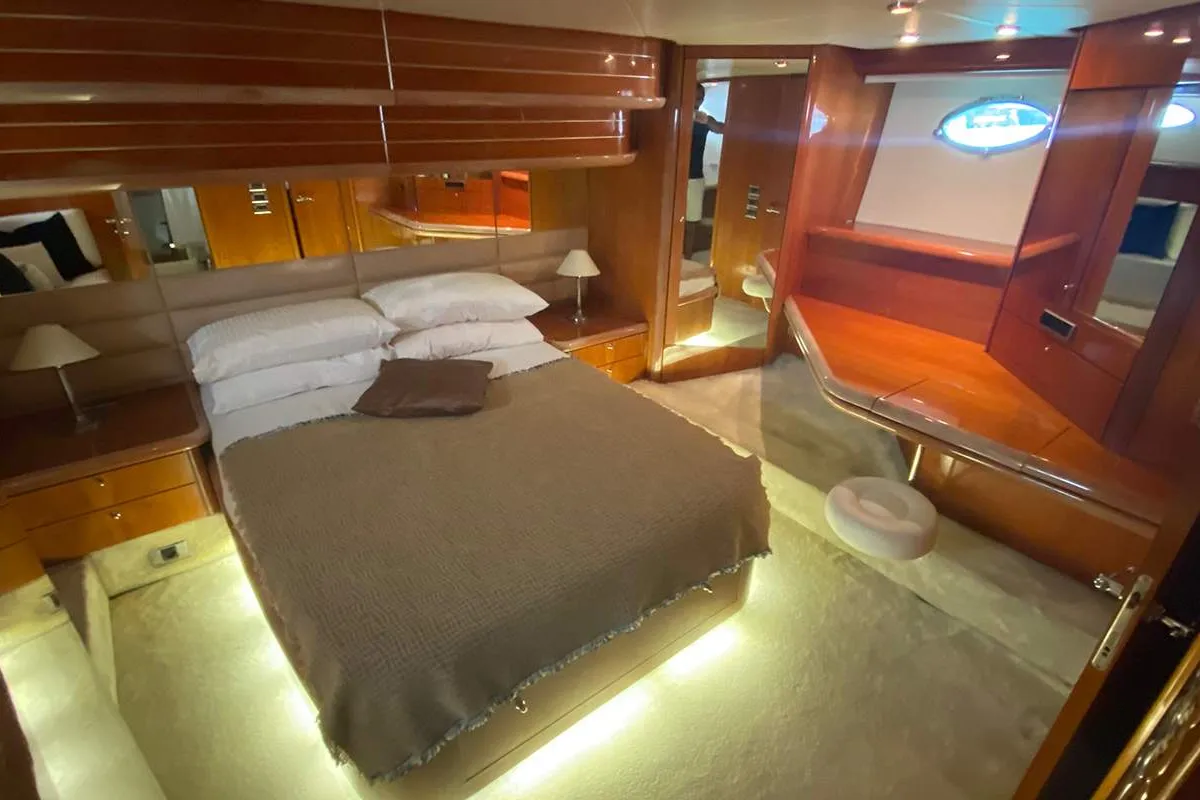 Sunseeker, a Sunseeker 64 motor yacht at Dubai, United Arab Emirates