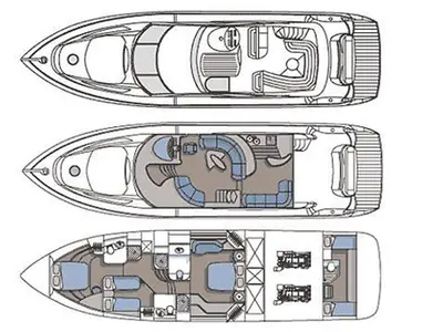 Sunseeker, a Sunseeker 64 motor yacht at Dubai, United Arab Emirates