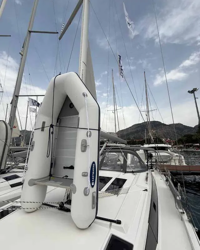ELIFOZZI, a Bavaria C46 sailboat at Fethiye, Turkey