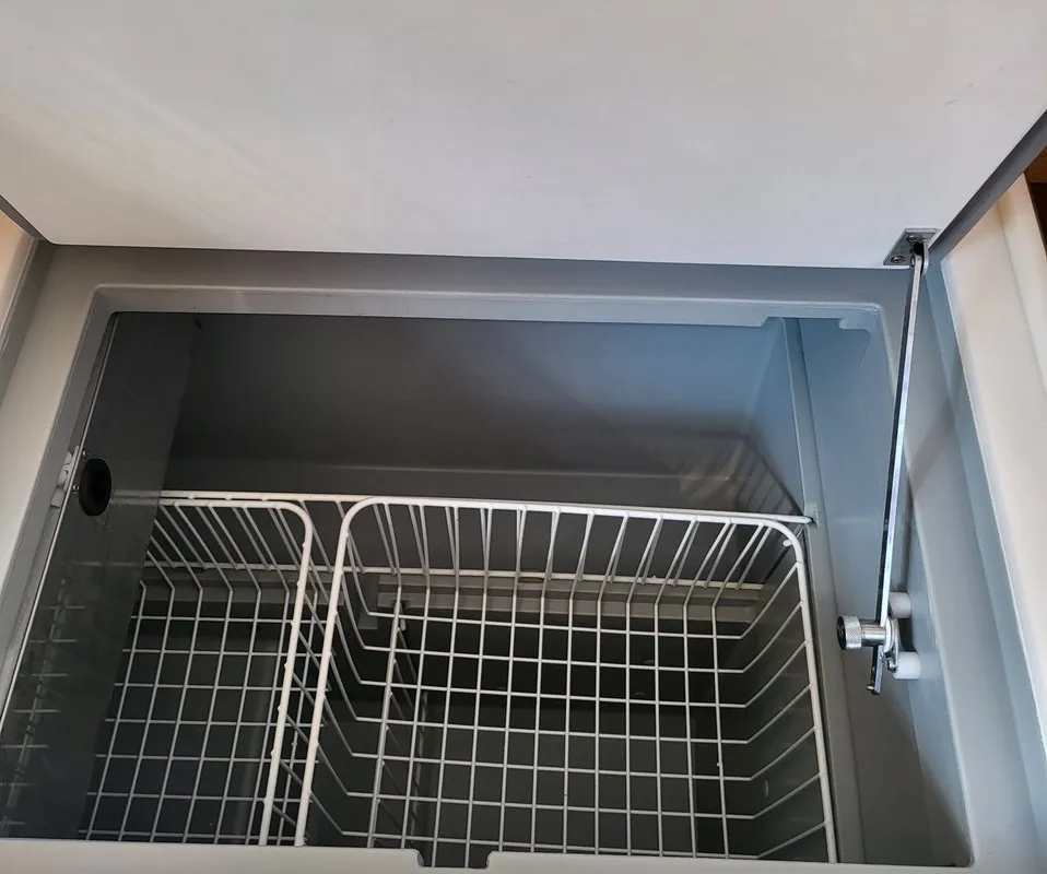 Galley of Freya, a Jeanneau Sun Odyssey 410 sailboat at Grad Biograd na Moru, Croatia