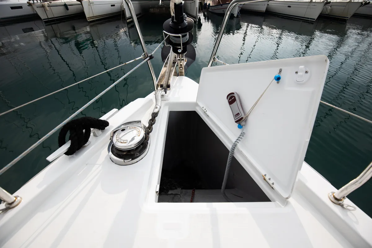 Viennastar, a Beneteau Oceanis 51.1 sailboat at Athens, Greece