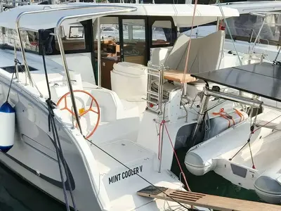 MINT COOLER V, a Excess 11 catamaran at Grad Pula, Croatia