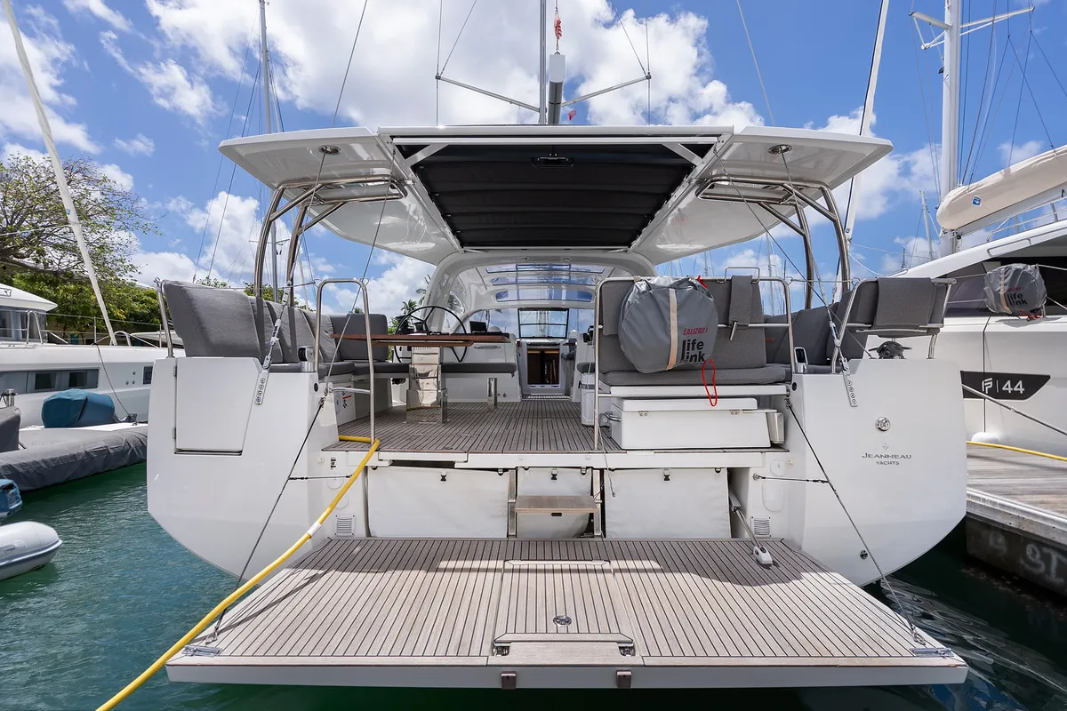 Casbah IV, a Jeanneau 55 sailboat at Road Town, British Virgin Islands