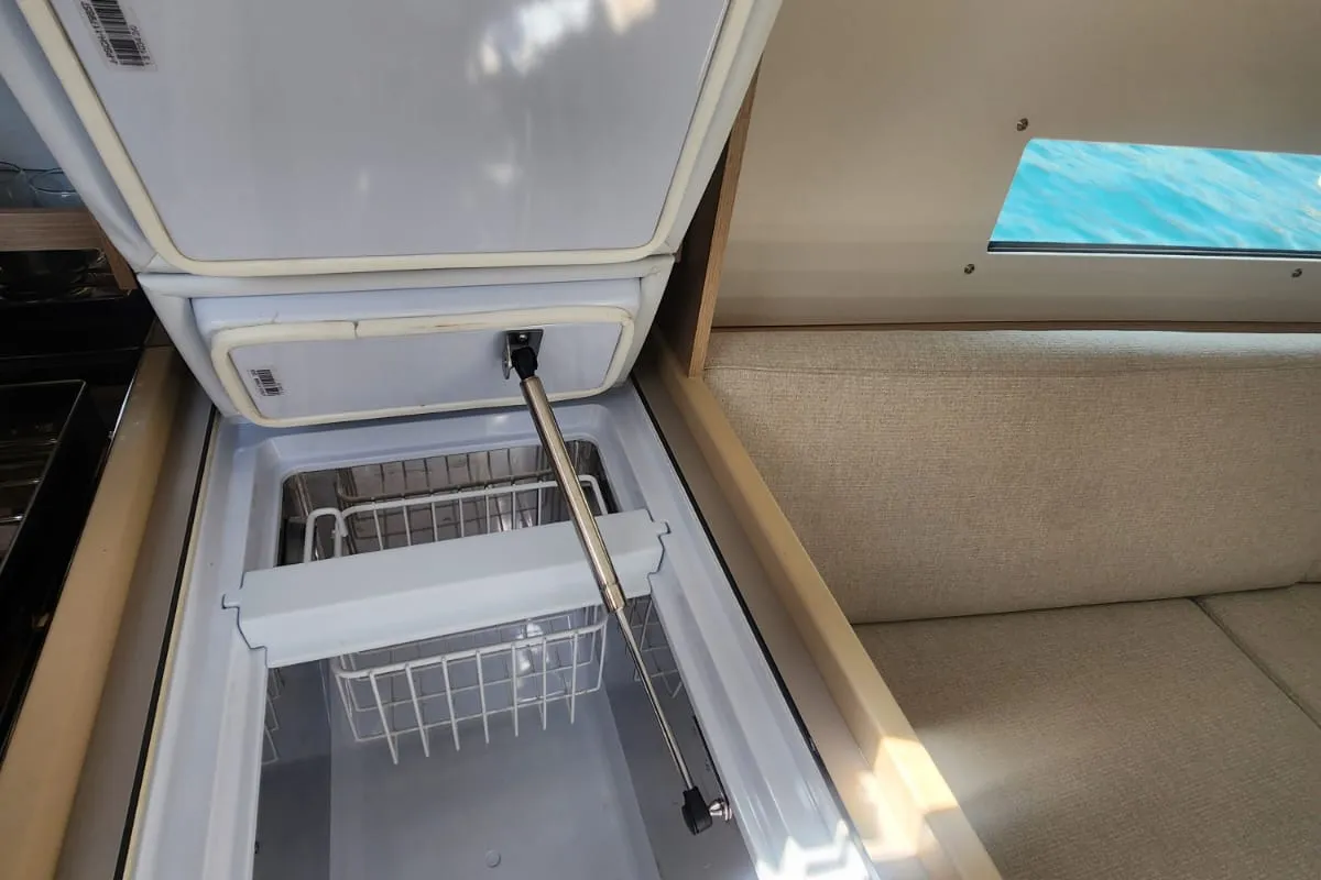 Galley of Lima, a Beneteau Oceanis 30.1 sailboat at Marmaris, Turkey