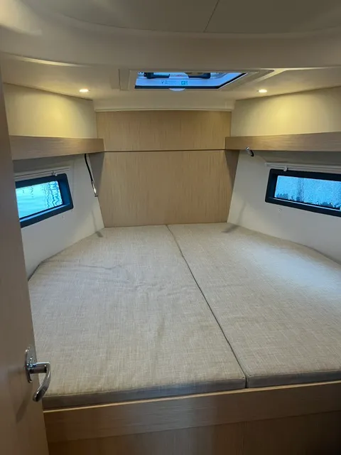 Xiphias V, a Bavaria C38 sailboat at Marseille, France