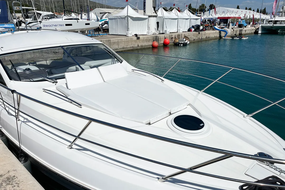 BRAČ, a Sessa C38 motorboat at Seget Donji, Croatia