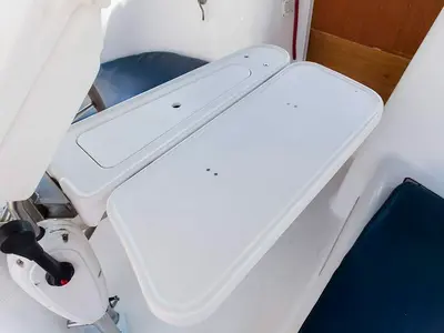 Salon of Ariadne, a Beneteau Oceanis Clipper 343 sailboat at Preveza, Greece