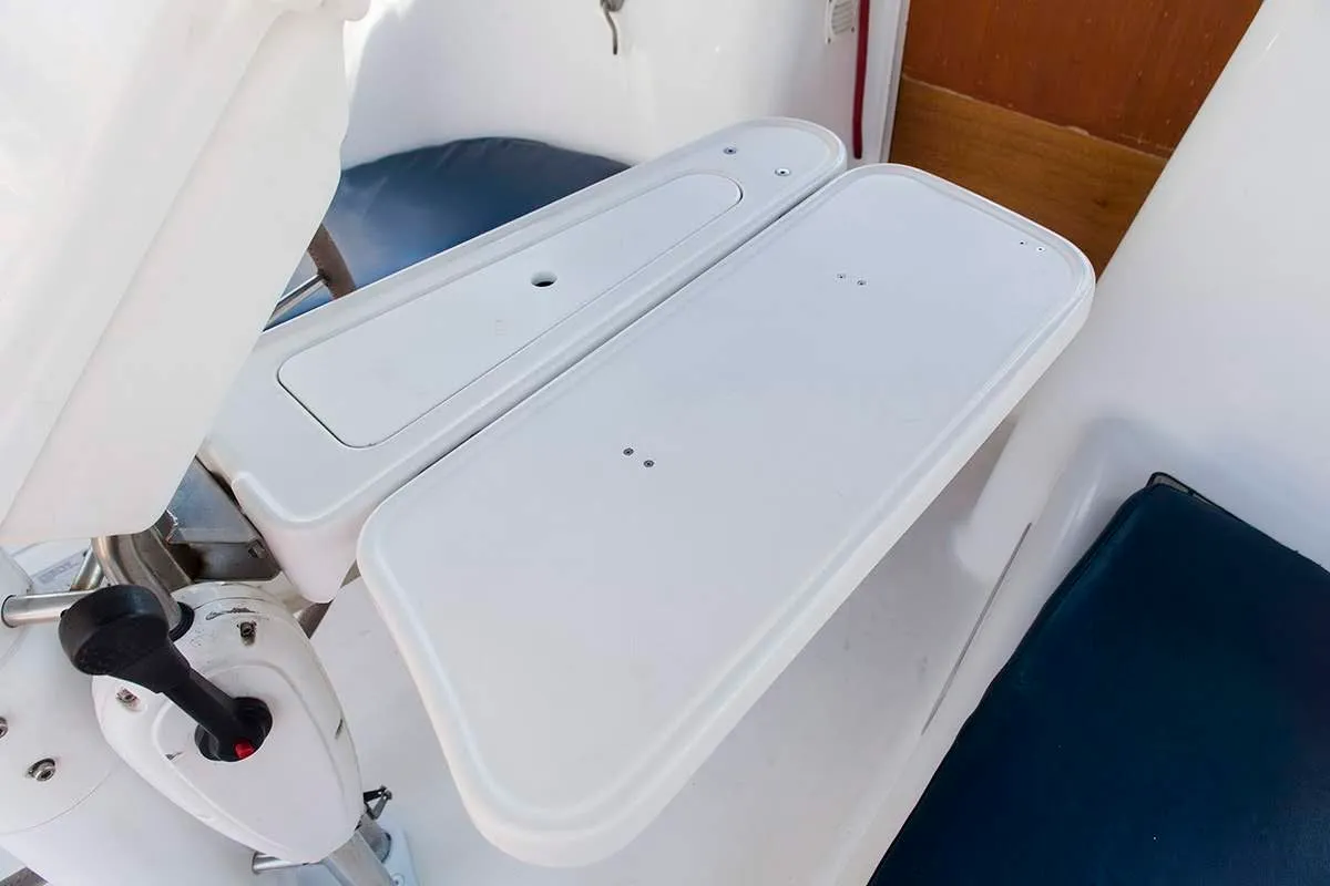 Salon of Ariadne, a Beneteau Oceanis Clipper 343 sailboat at Preveza, Greece