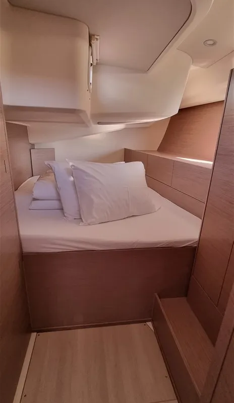 Cabin on Hugo, a Hanse 508 sailboat at Pula, Croatia