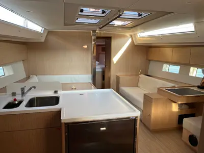 Galley of Vela, a Bavaria C50 sailboat at Volos Municipality, Greece