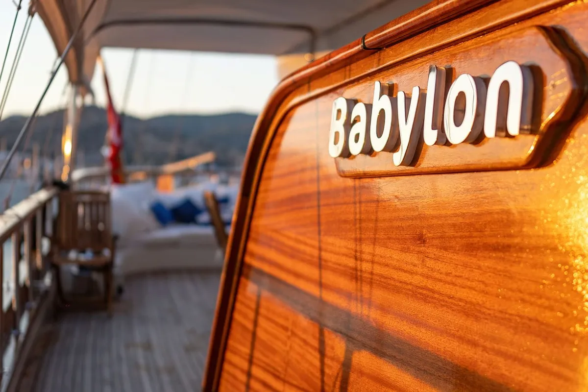 Babylon, a Custom Made Babylon motor yacht at Bodrum, Turkey