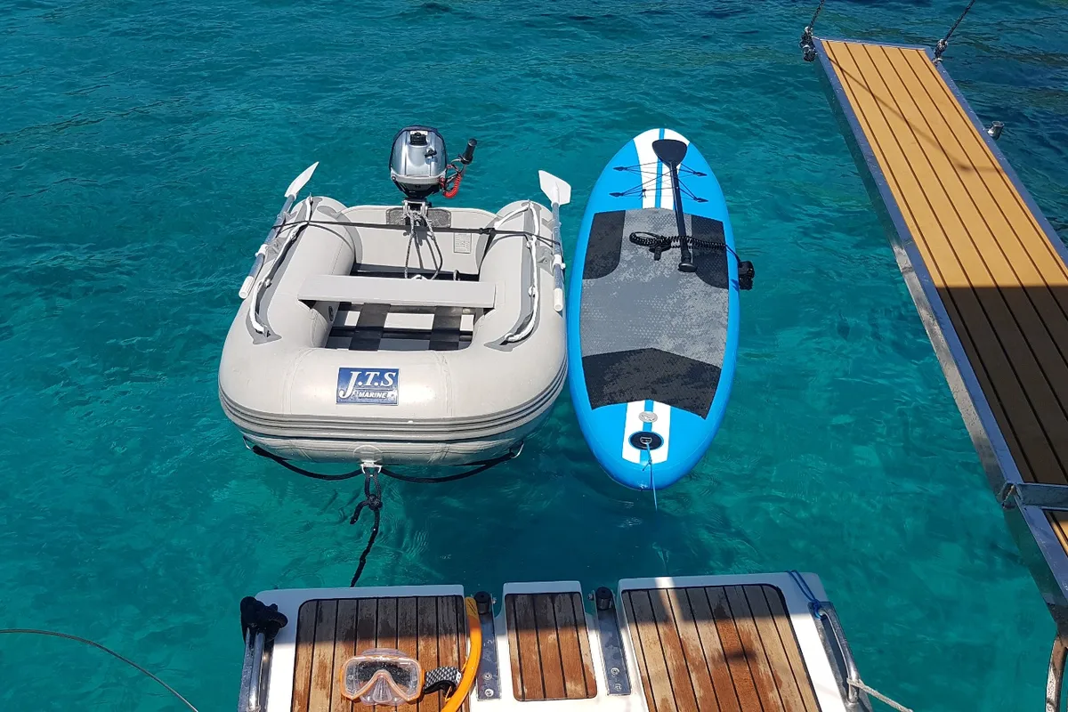 Black Pearl, a Bavaria 40 sailboat at Athens, Greece