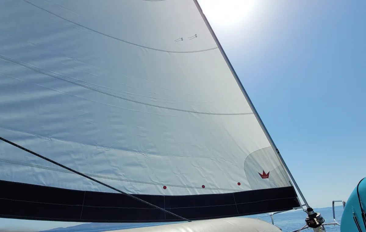 Black Pearl, a Bavaria 40 sailboat at Athens, Greece