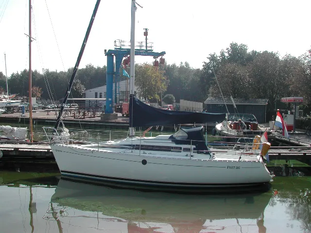 Exterior view of Seagull, a Beneteau First 285 sailboat at Yerseke, Netherlands