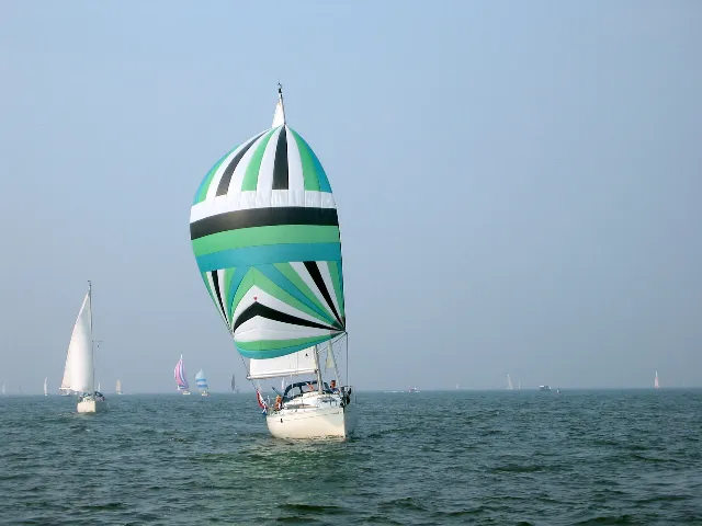 Exterior view of Seagull, a Beneteau First 285 sailboat at Yerseke, Netherlands