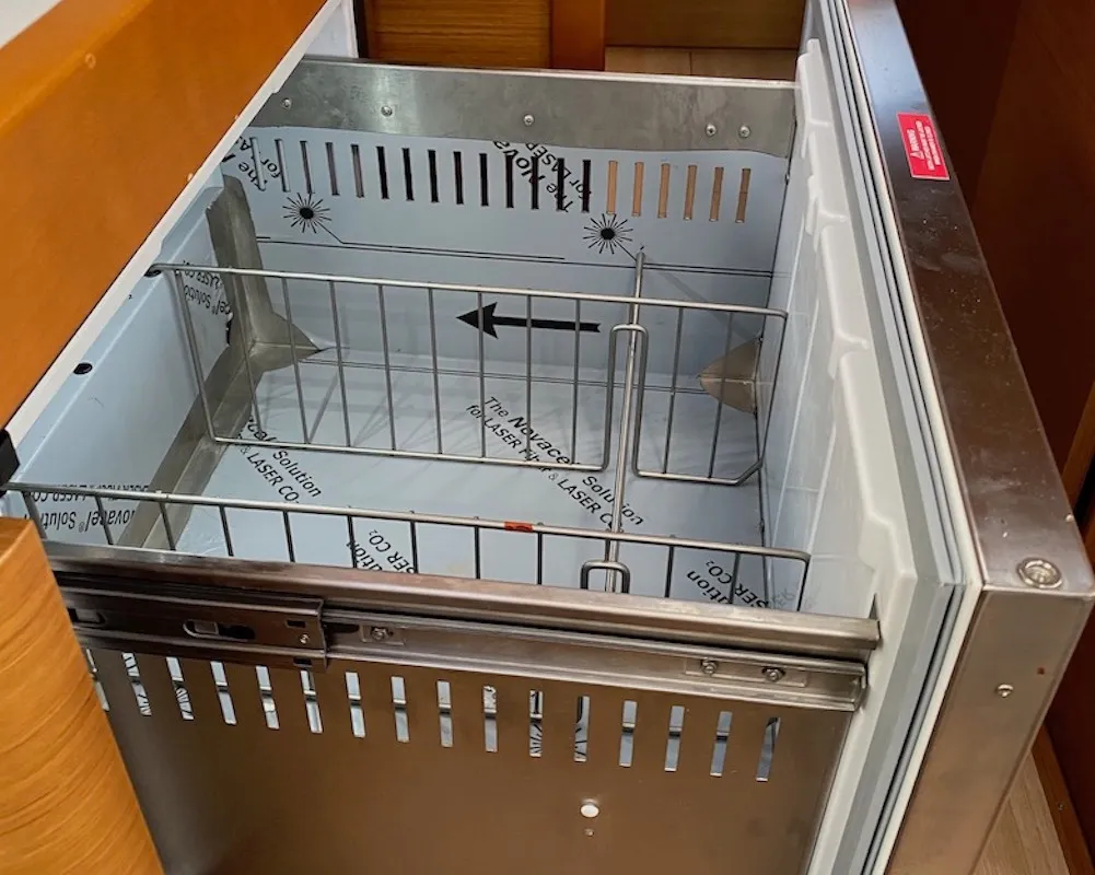 Galley of Jeanneau Sun Odyssey 490, a sailboat at Šibenik, Croatia