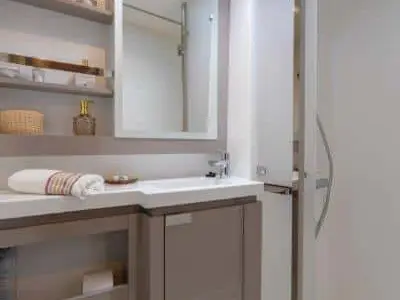 Head on Our Dream, a Fountaine Pajot Elba 45 catamaran at es Jonquet, Spain