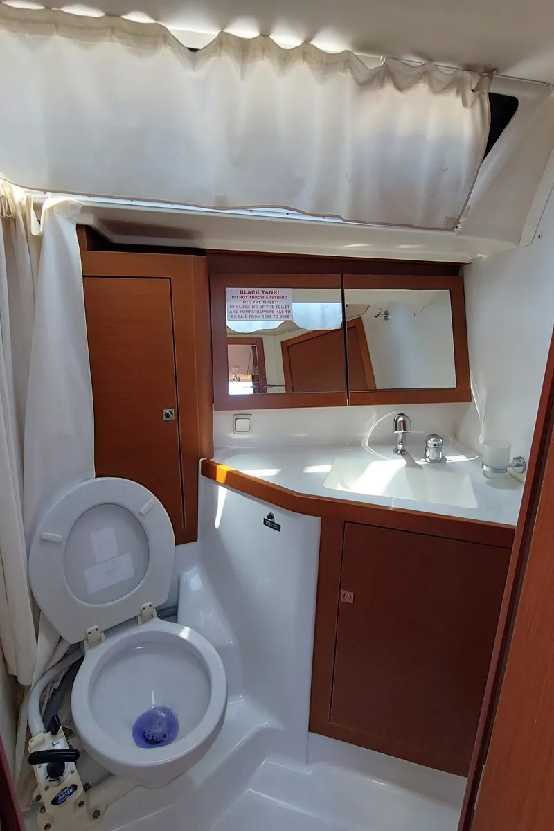 Head on Stella, a Beneteau Oceanis 45 sailboat at Herceg Novi, Montenegro