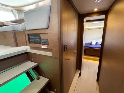 Cabin on PRINCESS JULIJA, a Lagoon 46 catamaran at Roche Caiman, Seychelles
