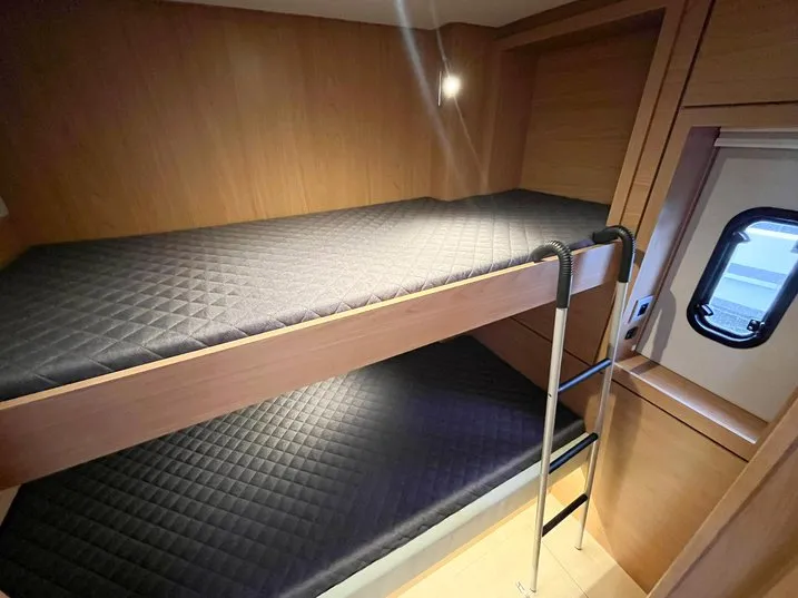 Cabin on Queen Mary, a Bali 4.6 - 4 cab. OW catamaran at Hyères, France