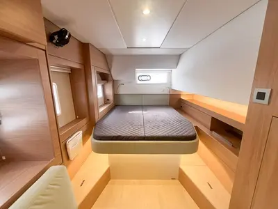 Cabin on Queen Mary, a Bali 4.6 - 4 cab. OW catamaran at Hyères, France